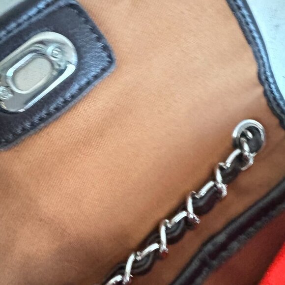 Banana Republic Animal Print Cow skin Little Crossbody Bag on Chain - Picture 7 of 7